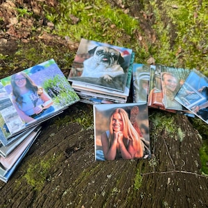 Magneti con foto: regali magnetici personalizzati, biglietti da visita, citazioni o ricordi.