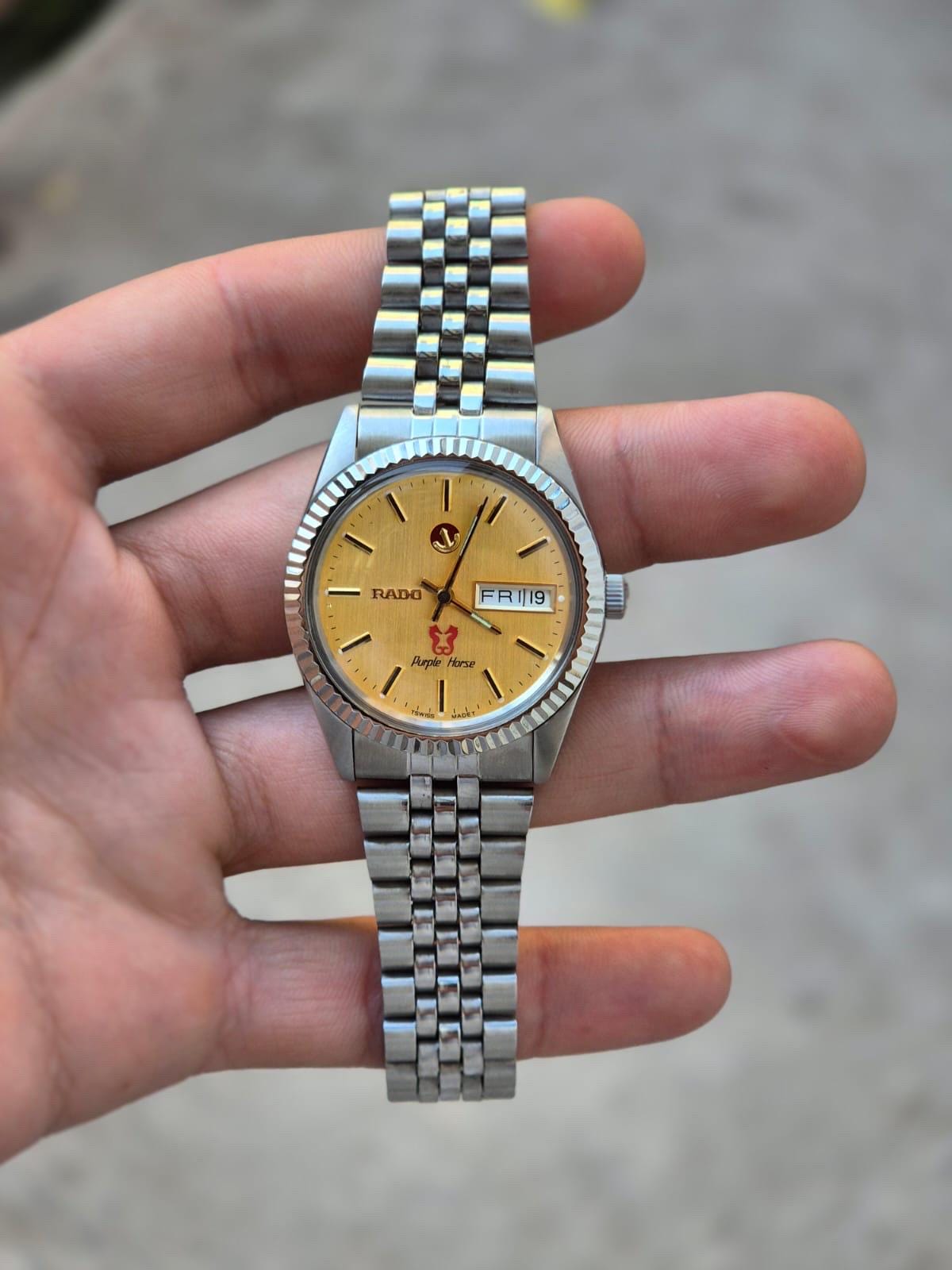 04612118 〇 RADO PurpleHorse ラドー パープルホース 11794 フェイス 