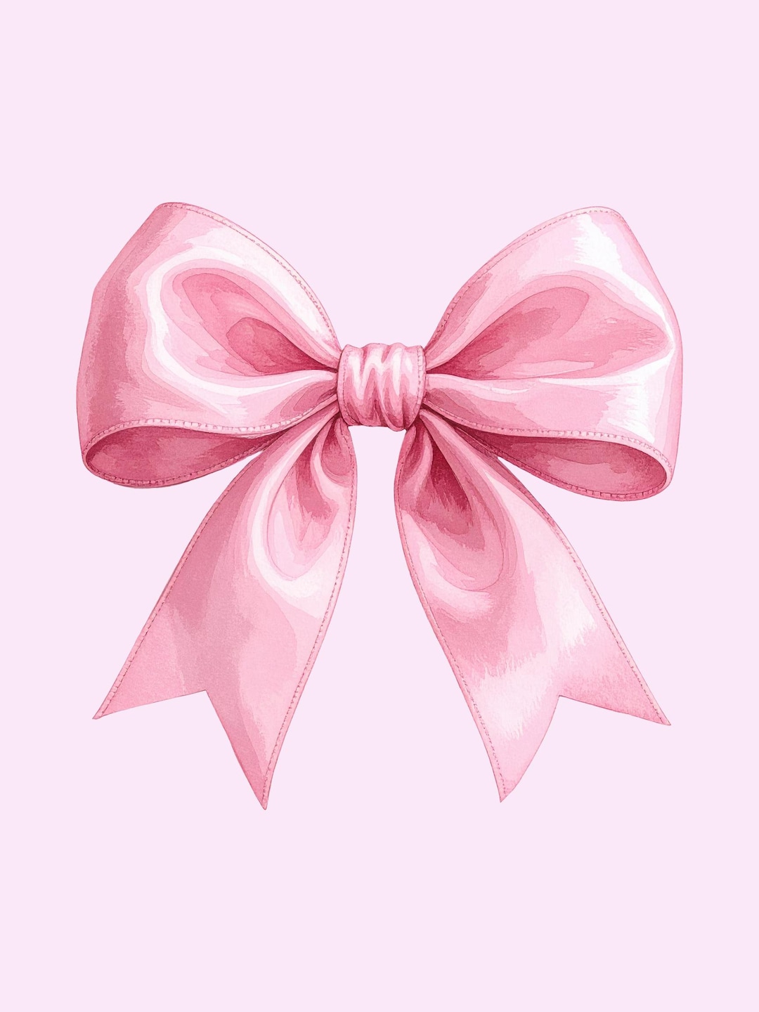 Pinky Pink Bow - Etsy