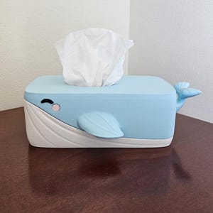 Whale Hello There! Tissue Box