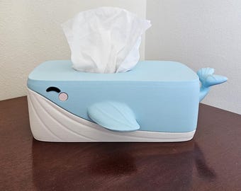 Whale Hello There! Tissue Box