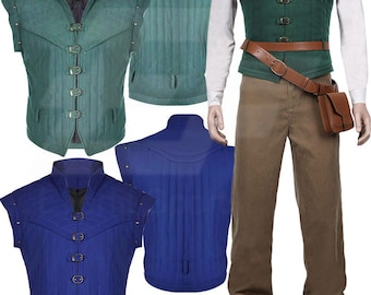 Flynn Rider Cosplay Costume | Tangled Inspired Adult Outfit