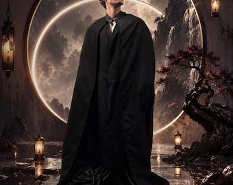 Capa e túnica para cosplay de Darth Vader | Fantasia de Lorde Sith de Star Wars
