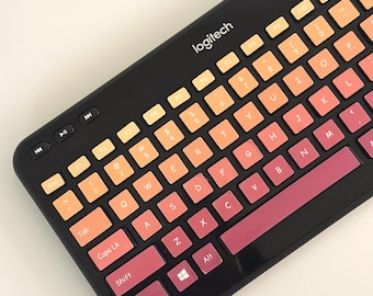 MacBook and Laptop Keyboard Stickers | Waterproof, Removable, Personalized Keycap Decals