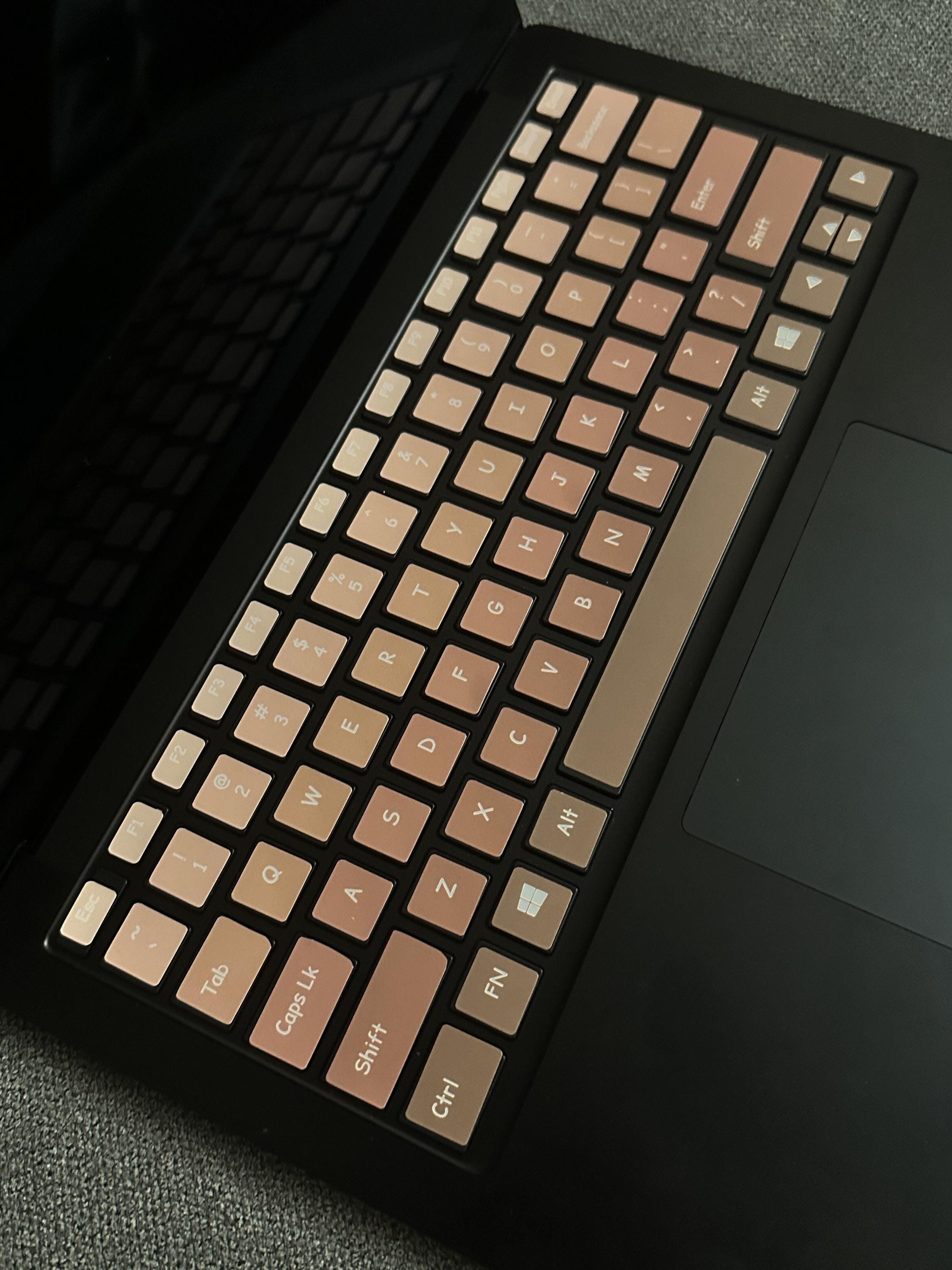 MacBook and Laptop Keyboard Stickers | Waterproof, Removable ...