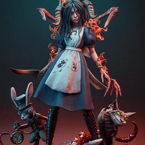 American Mcgees Alice Figure - Etsy