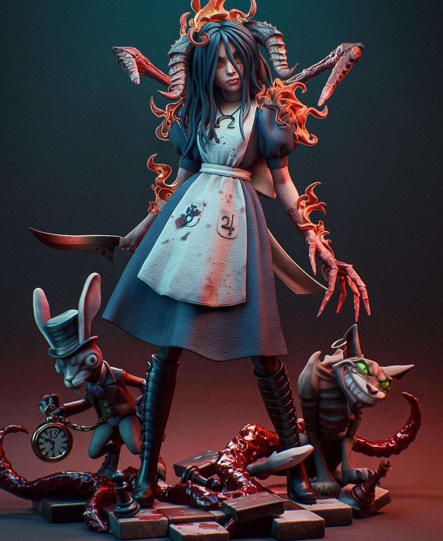 American Mcgees Alice Figure - Etsy
