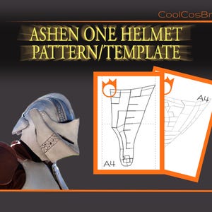 Dark Souls 3 Ashen One Helmet Cosplay Template