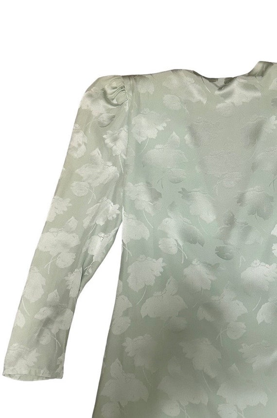 Vintage 1980s WAYNE CLARK Aline Marelle soft gree… - image 5