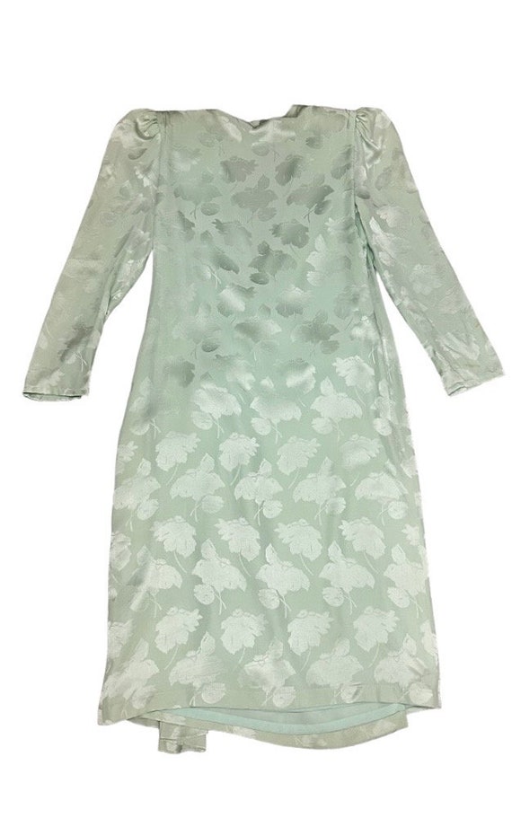 Vintage 1980s WAYNE CLARK Aline Marelle soft gree… - image 4