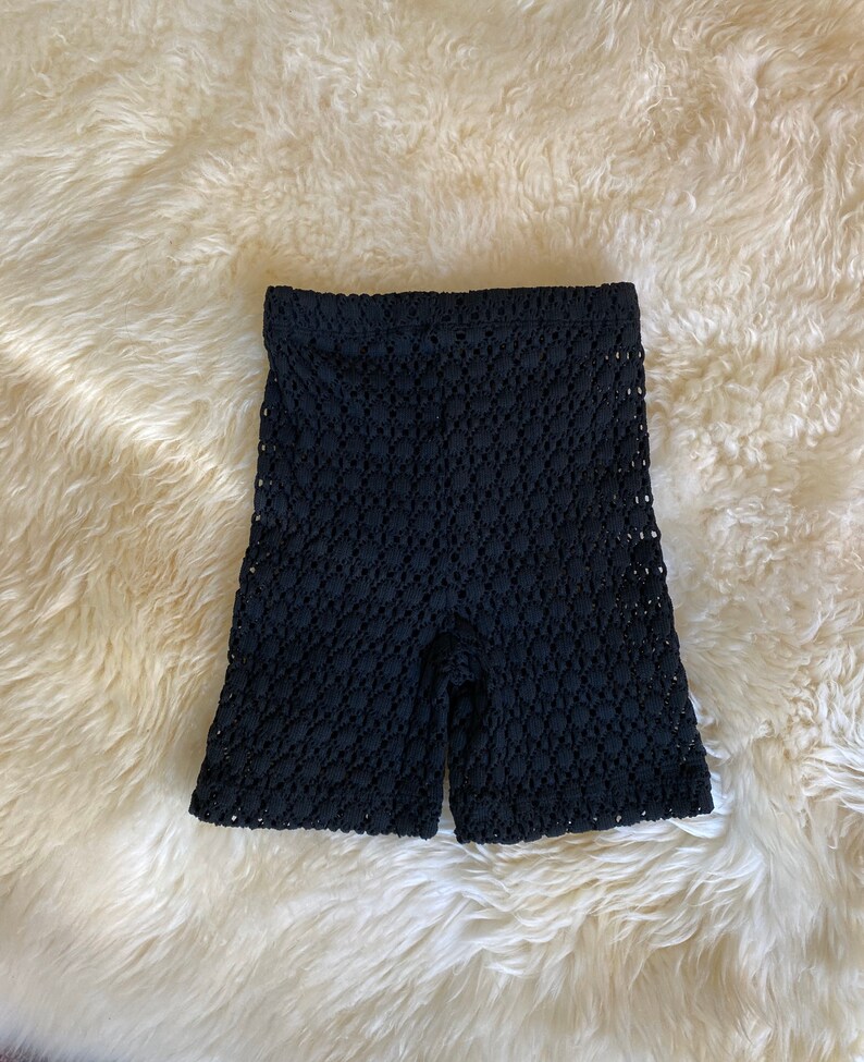 Vintage 1990s Y2K Sheer Mesh Knit Boyshort Panties / Underwear Etsy