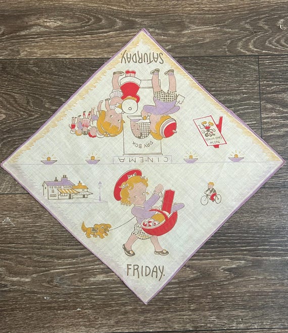 Vintage 1940s novelty 'Cinema' boy & girl reversi… - image 1