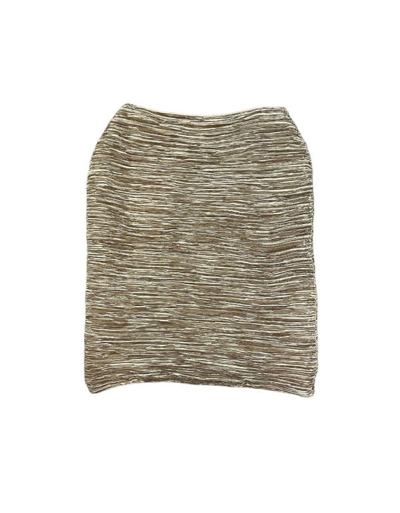 Vintage MARY MCFADDEN COUTURE fortuny pleated gol… - image 5