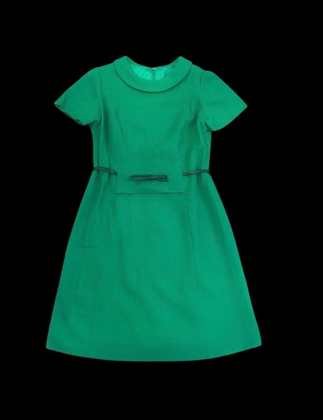Kelly Green Dresses Vintage - Etsy Kelly Green Dresses Vintage - Etsy