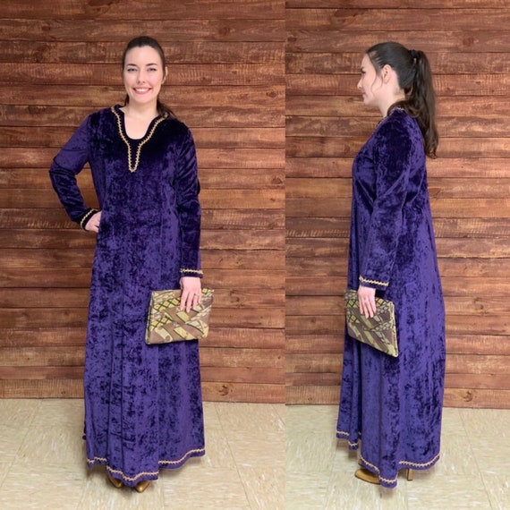 velvet gypsy dress