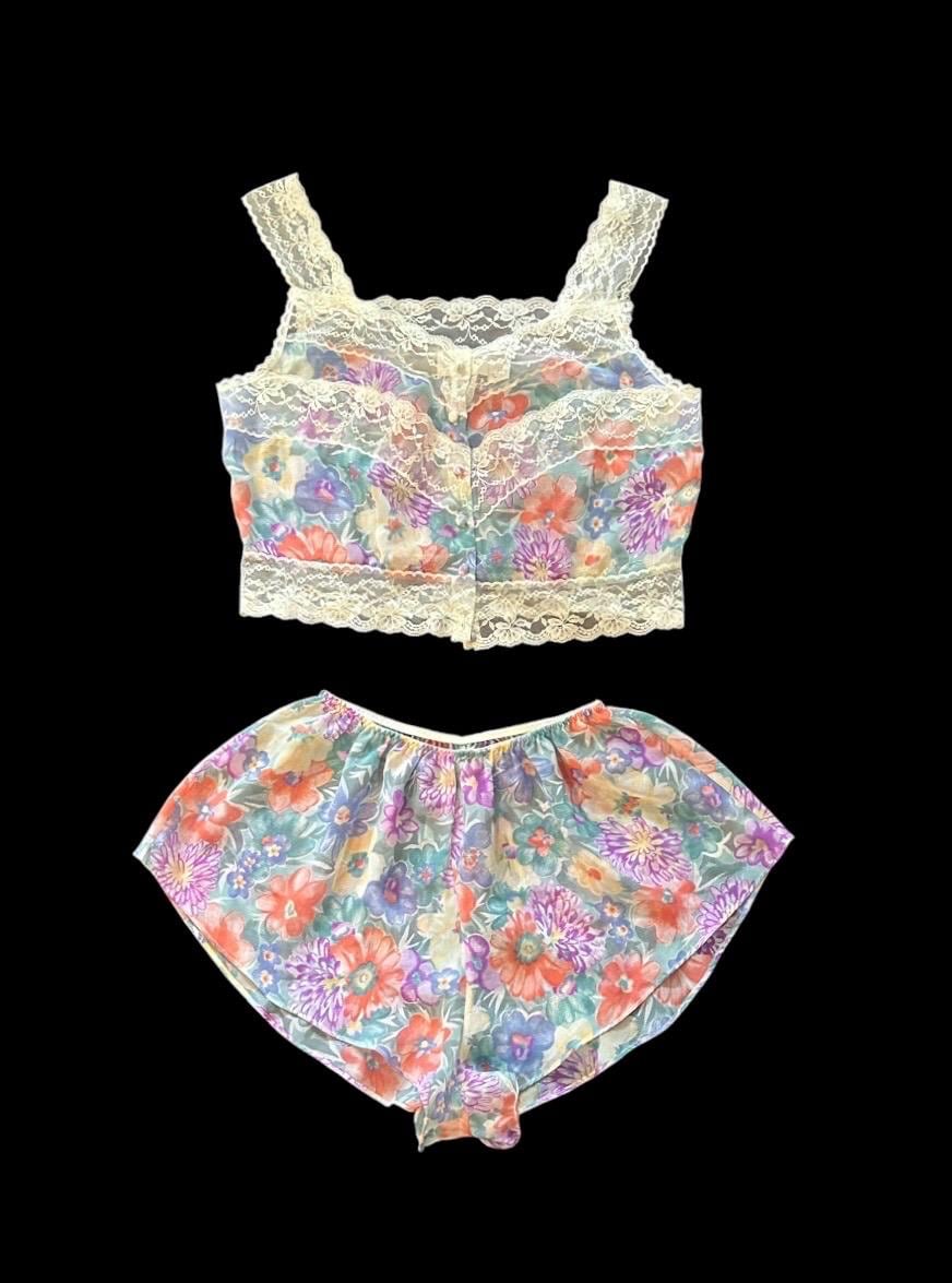 ヴィクトリアシークレット 花柄 ランジェリーセット キャミソール ヴィンテージ Victoria secret set - Etsy 日本