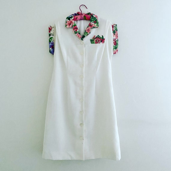 Tarantula Spider Printed Linen Short Sleeves Vintage Mini Shift Dress WDS_06 2 Tarantula Spider Printed Linen Short Sleeves Vintage Mini Shift Dress WDS_06 2