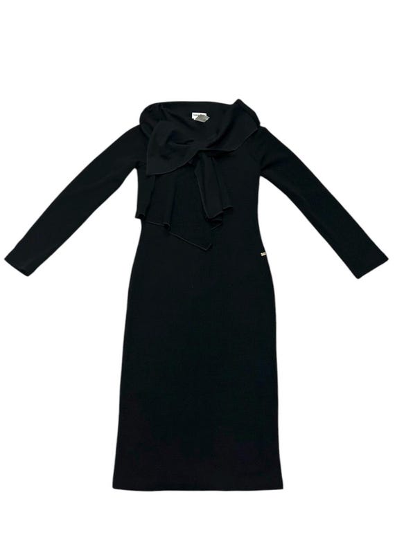 Robe Vintage Sonia Rykiel Années 80 - Taille 42, Couleur Noire, Occasion Très Bon état