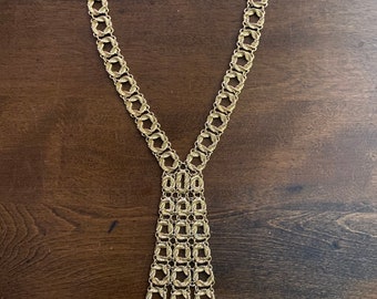 Vintage Lee Angel Beaded Wrap Belt Vintage Rare Late 1990s / Early 2000s LEE ANGEL Mixed Media  main image 4
