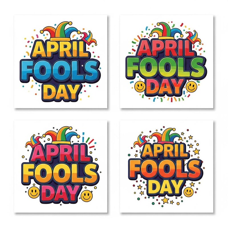 April Fools Day Stickers - Etsy
