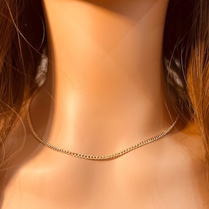 Gold Filled 2mm Curb Necklace | Everyday Shine Classic Chain