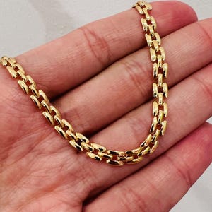 Gold Filled Link Bracelet, Gold Chain Bracelet, Gold Filled Bracelet, Layering Bracelet, Thick Chain Bracelet, Women&#39;s Bracelet,Gift for her