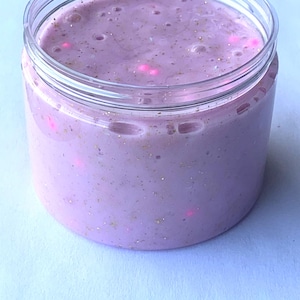 Fluffy slime, crunchy slime, butter slime, ice cream slime, cloud slime, galaxy slime