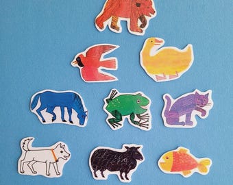 Brown Bear Brown Bear What Do You See? Felt Set - Etsy