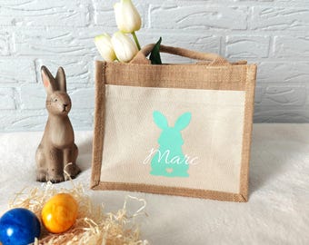 Personalized Easter basket, small Easter gifts, Easter nest, Easter bag, Easter gift idea, children's gifts for Easter, Easter basket