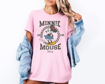 Disney Shirt Minnie Mouse Shirt Retro Minnie Mouse Shirt Disney Vacation Shirt Disneyland Minnie Shirt Magic Kingdom Comfort Colors® Shirt