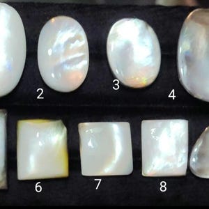 Abalone Shell Mix Shape Cab, AA Natural Abalone Cabochon Loose Gemstone For making Jewelry