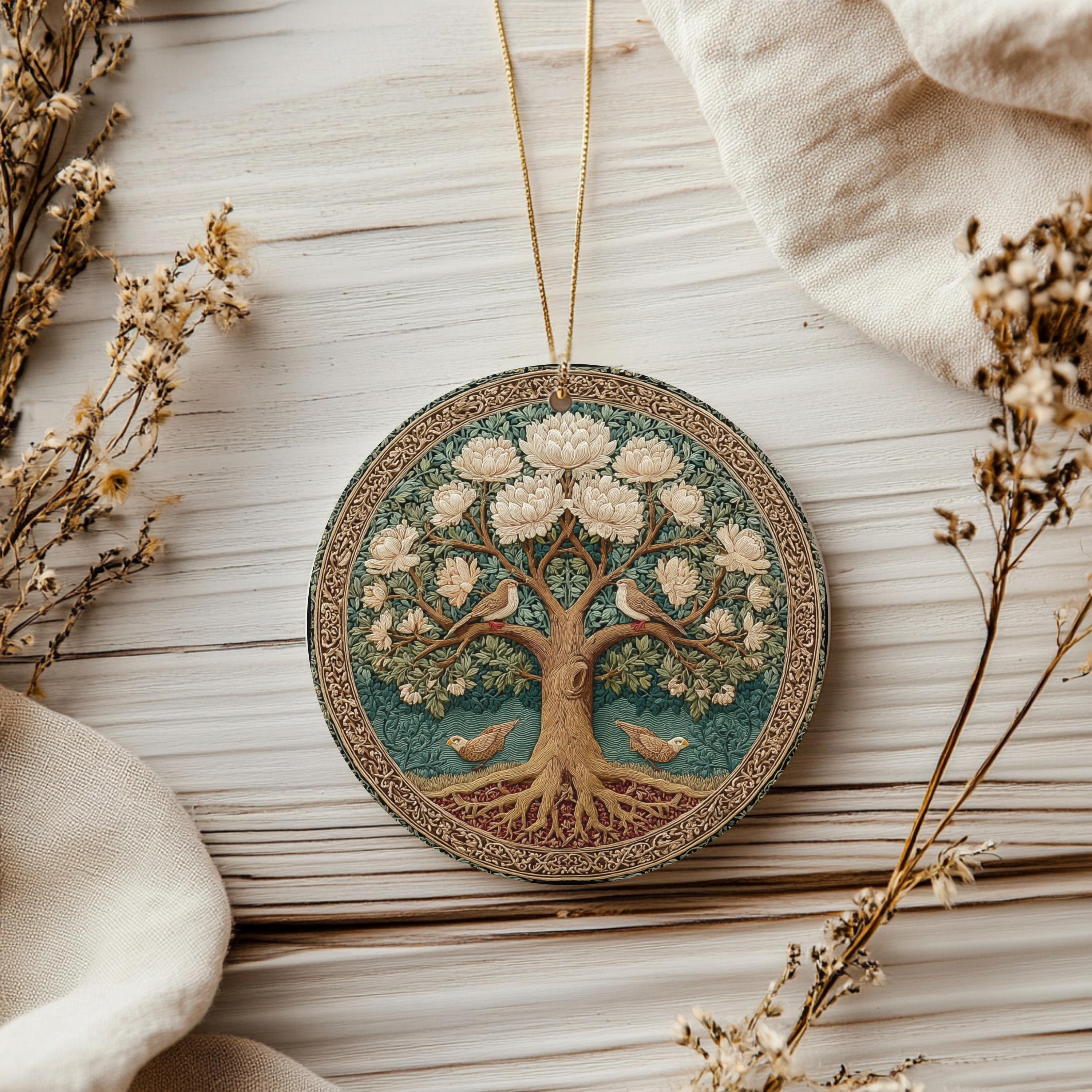 William Morris Ornaments - Etsy