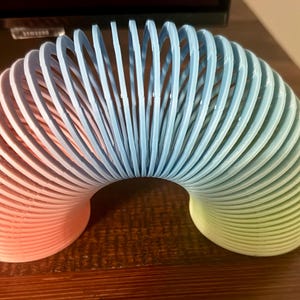 colorful slinky