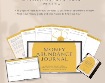 New Year 2026 Money Mindset Journal, Financial Wellness Planner, Goal Setting Money Manifestation Guide