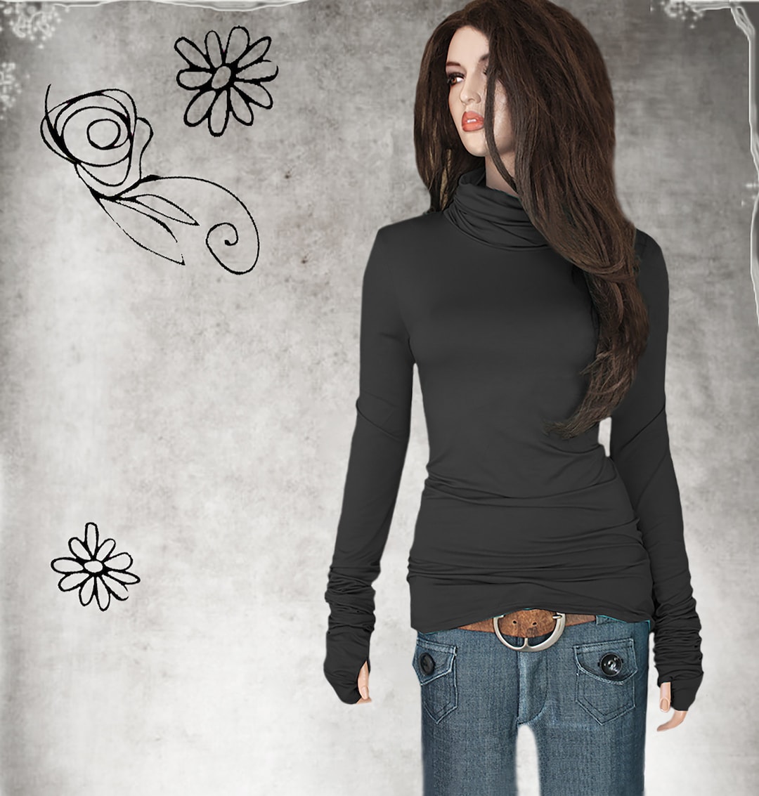 LONG SLEEVE THUMBHOLE TOP RUNNING IN THE WILD