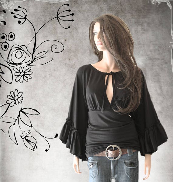big ruffle top