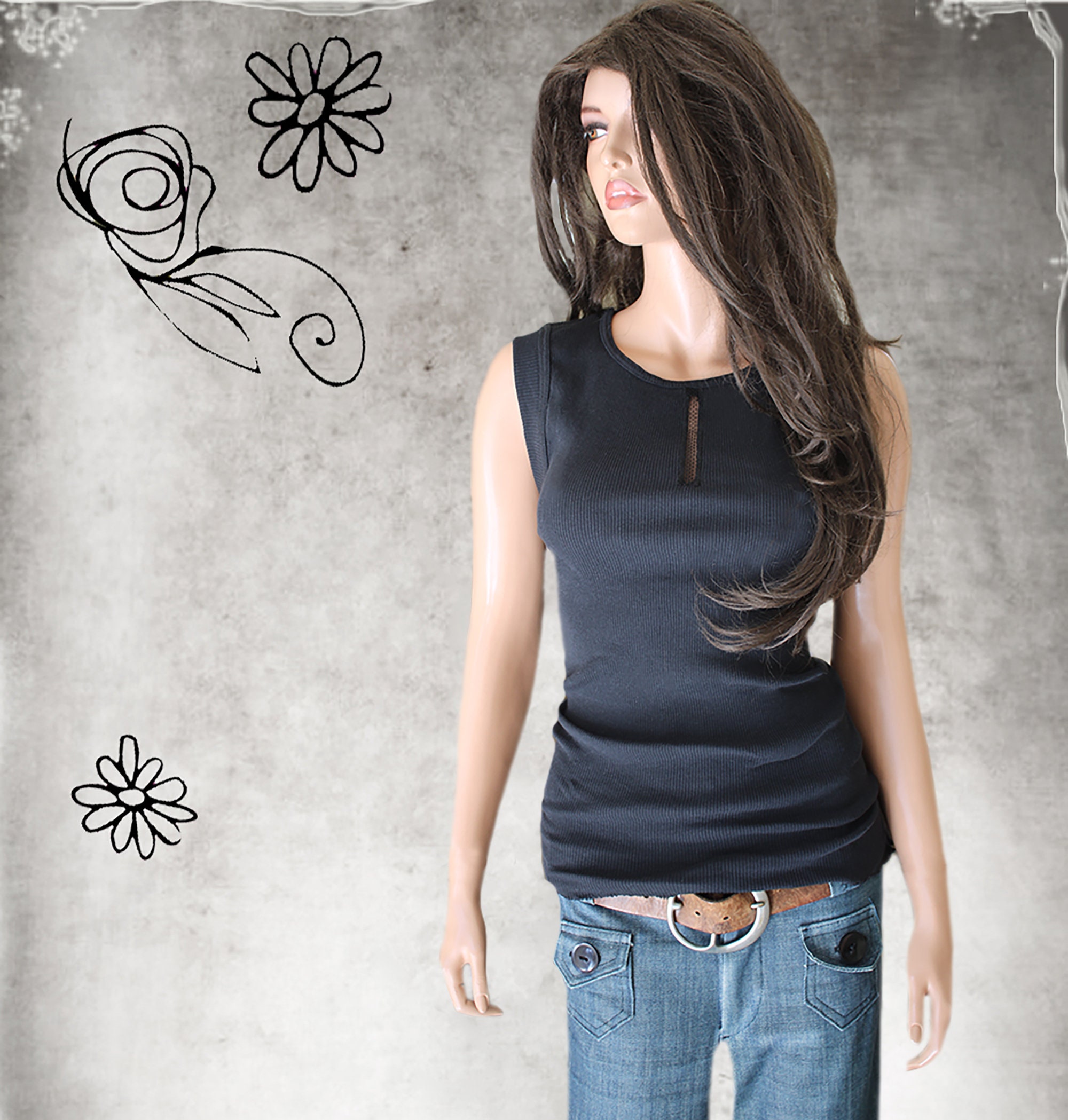 Peep Hole Top - Etsy