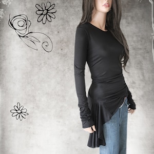 Slim Hip-wrapped Drape Knitted Long dress
