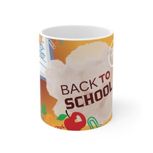 White Ceramic Mug 11oz: Coffee, Tea, Hot Chocolate