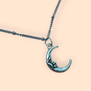 Moon necklace - matching items available