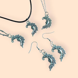 Moon Collection - Choker - Kette - Ohrringe