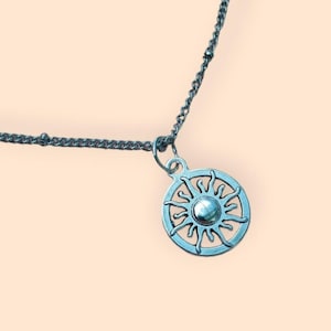 Sun Coin Necklace - matching items available