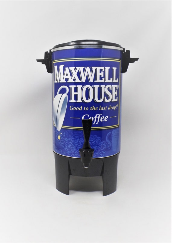 Vintage Maxwell House Percolator 30 cup party advertising Etsy