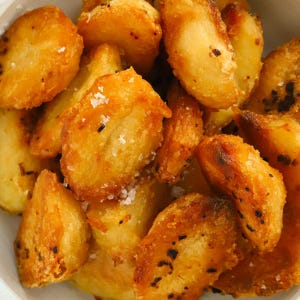 LA MEJOR RECETA: Papas asadas crujientes al estilo británico (PDF imprimible)