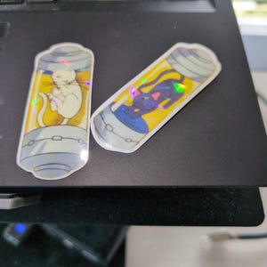 Luna and Artemis Stickers