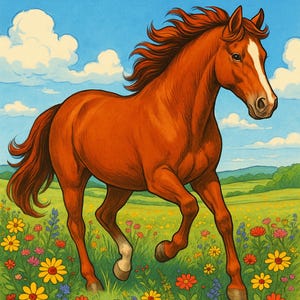 Horse Coloring Book for Kids & Adults l Farm and Ranch Horses l Printable Coloring Pages