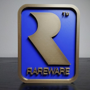 Rareware Logo Sign ~5.1in