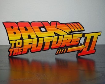 Back to the Future 2 Sign ~6in Retro Display