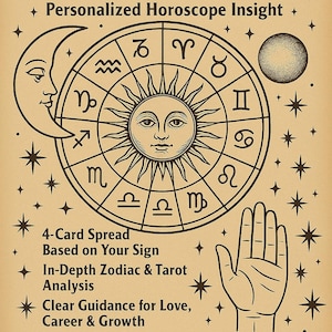 Zodiac Sign Tarot Reading | Personalized Horoscope & Astrology Insight for Spiritual Guidance and Self-Discovery