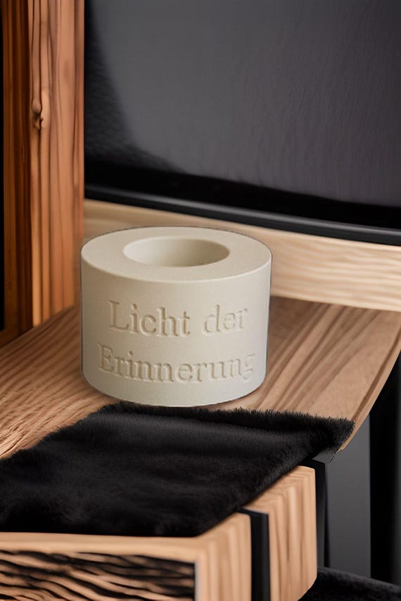 Candle holder made of Keraflott – “Light of Remembrance”